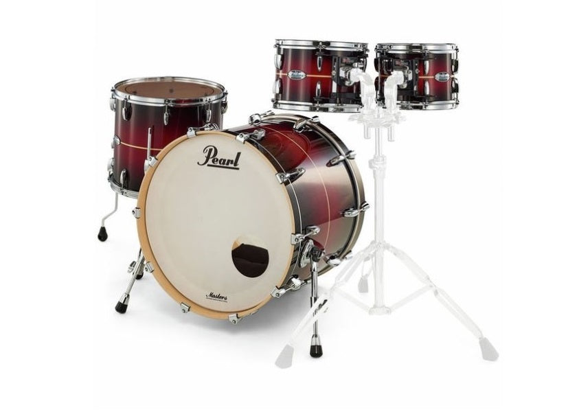 Pearl MCT924XEP/836 Red Burst Stripe 4-Pc Shell pack