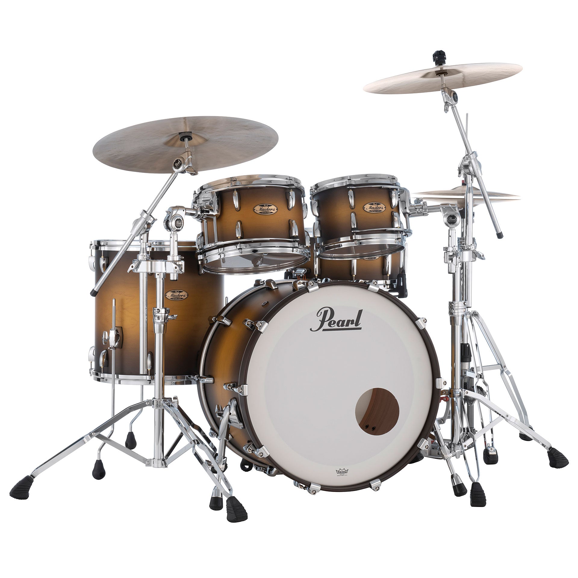 Pearl Masters Maple Pure MMP 22" 4pc #831 Matte Olive Shell pack