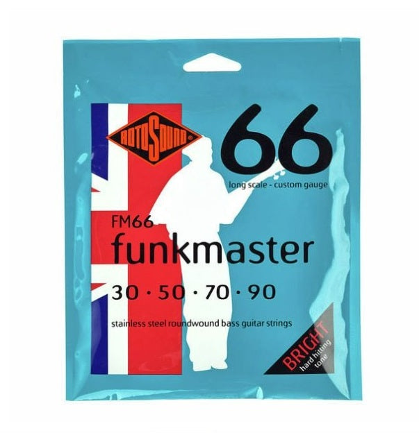 Rotosound FM66 Funkmaster bassokitaran kielet 030-090