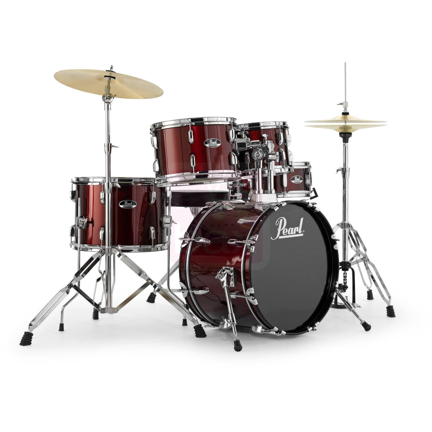 Pearl Roadshow RS585C/91 Red Wine Ready to Play drumset Rumpusetti