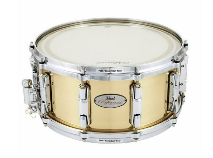 Pearl Reference RFB1465 14"x6.5" messinki virvelirumpu snare drum brass