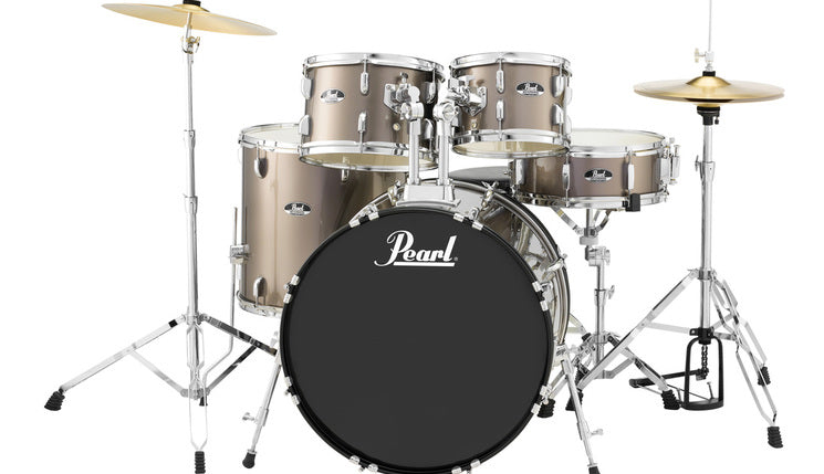 Pearl Roadshow RS585C/707 Bronze Metallic Ready to Play drumset