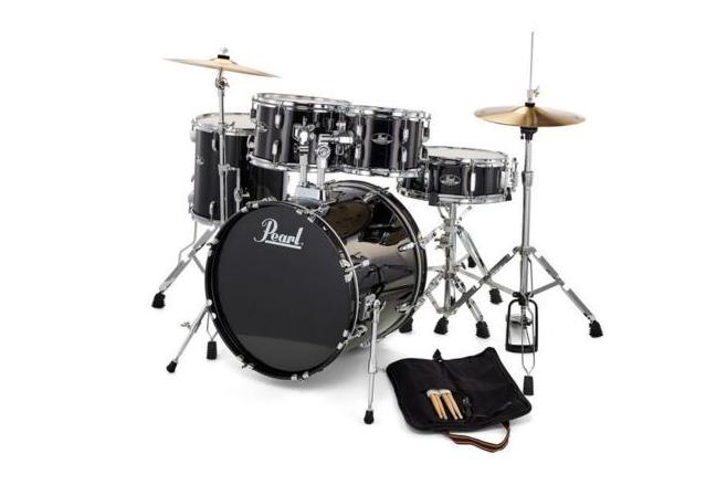 Pearl Roadshow RS505C/31 Jet Black Ready to Play drumset