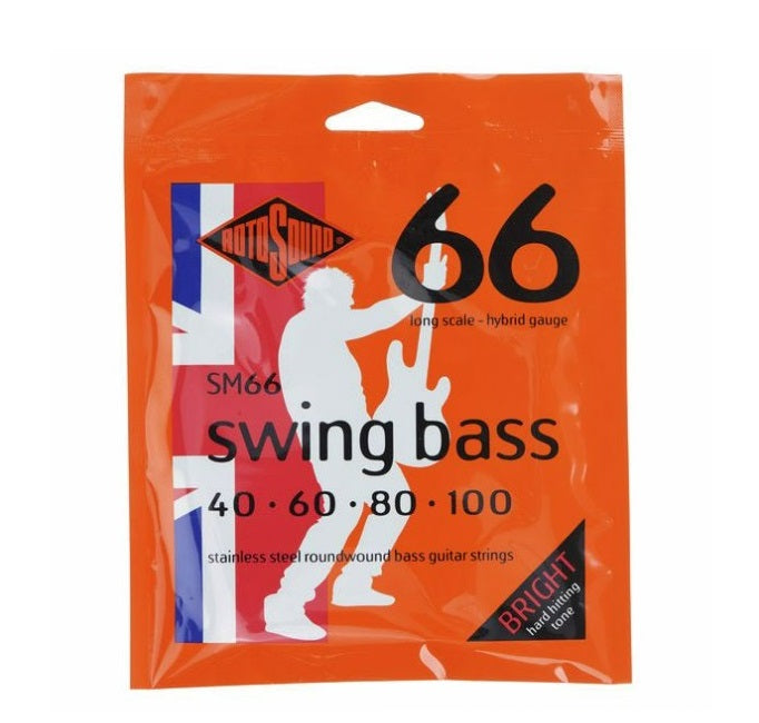 Rotosound SM66 Swing Bass Bassokitaran kielet 040-100