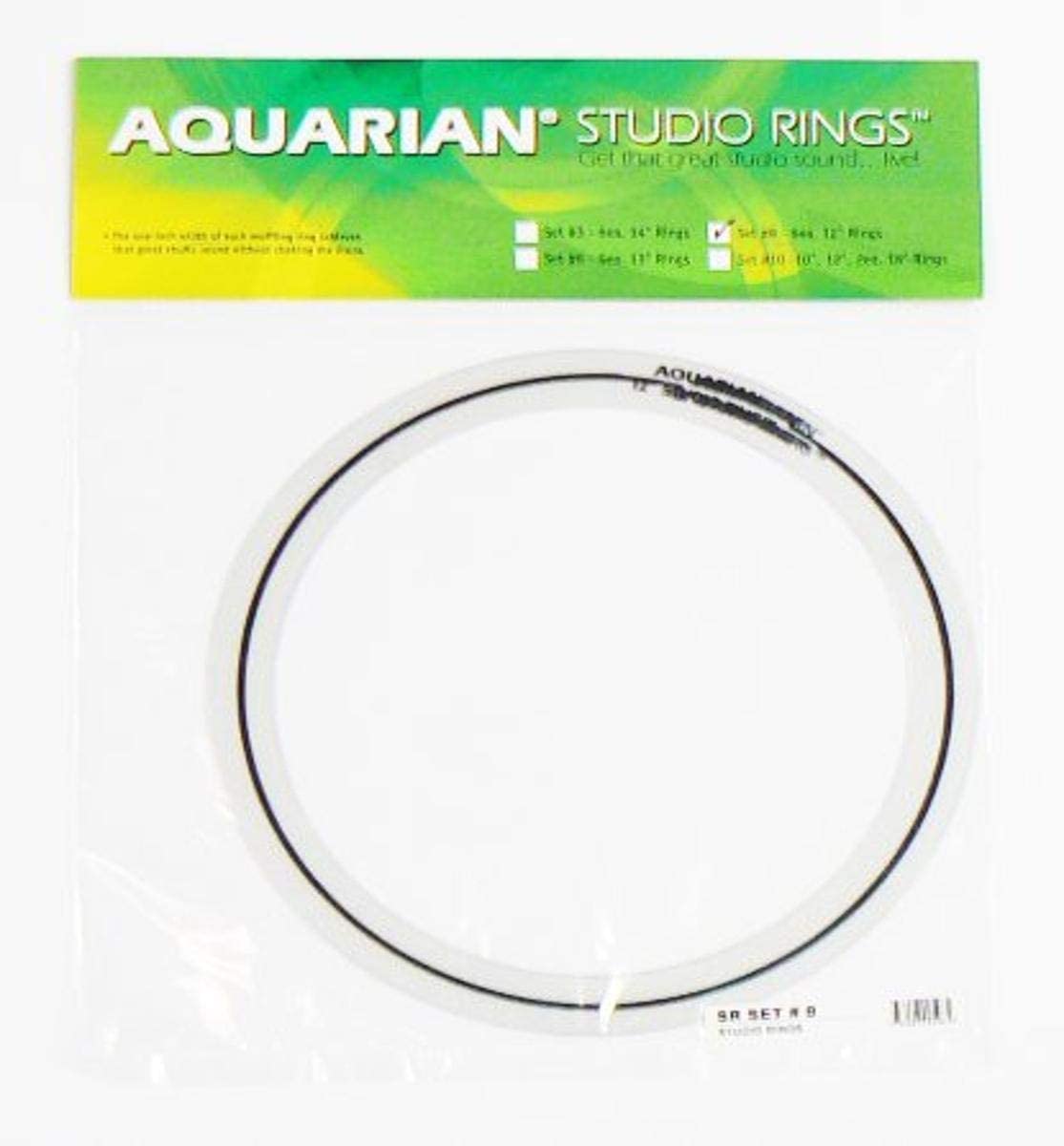 AQUARIAN SRSET8 Studio Ring Set 6 x 12"