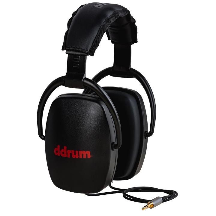 Ddrum studio class isolated headphones, black